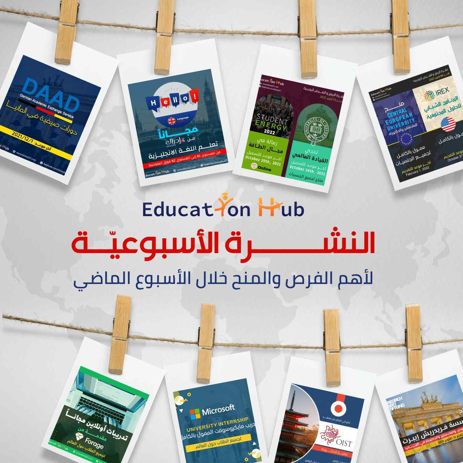 النشرة الأسبوعية بتاريخ 15/10/2021