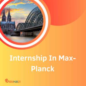Internship in MAX-Planck 2023