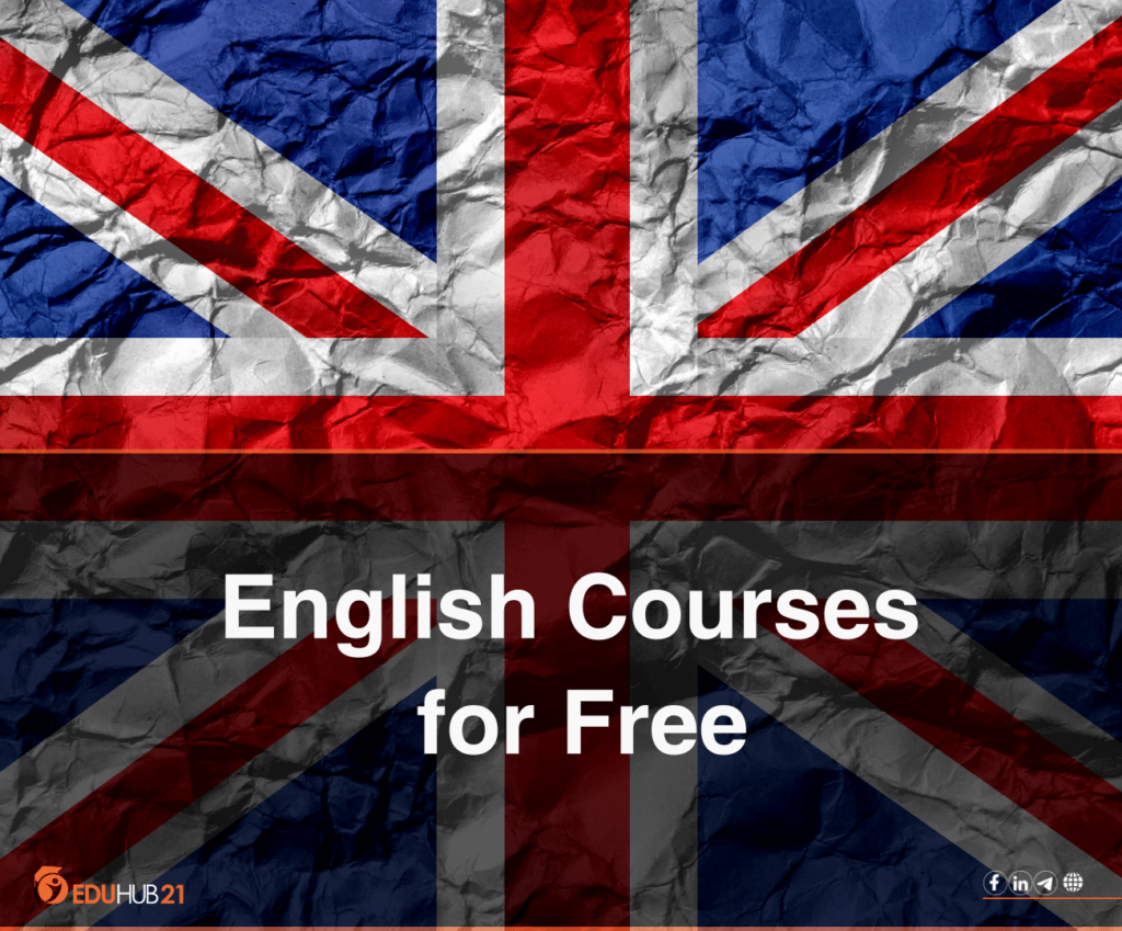 English Courses for Free | apply now