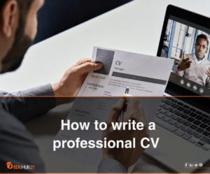 How to write a professional CV