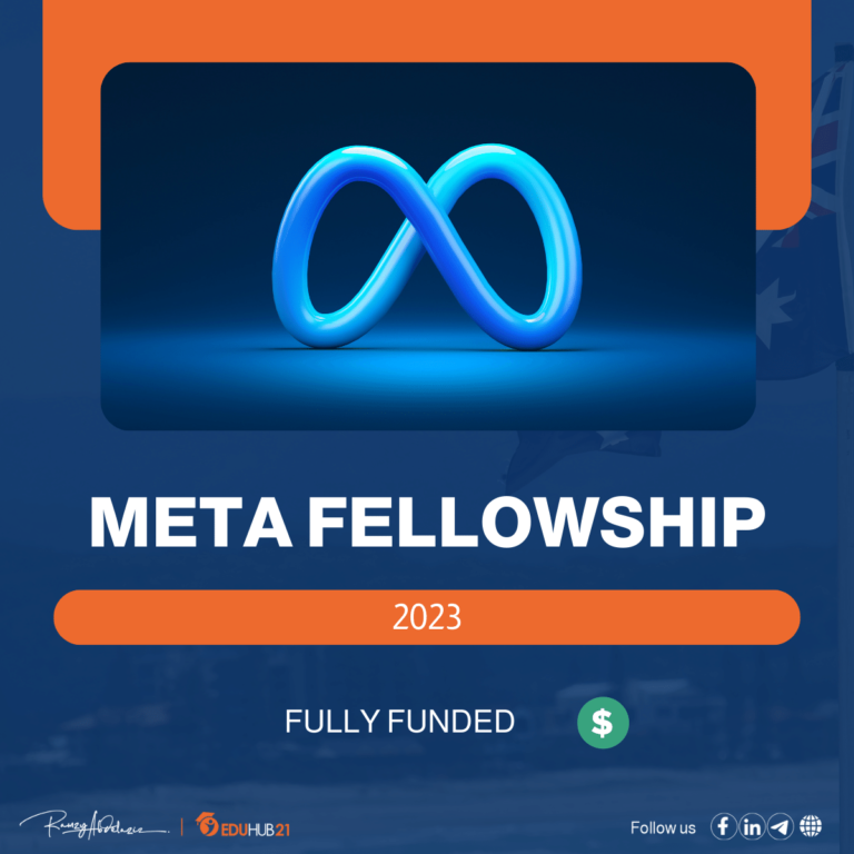Meta PhD Fellowship