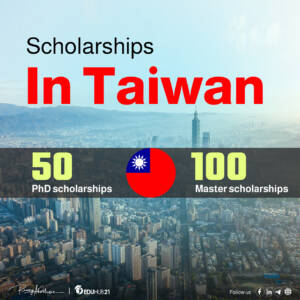 Taiwan scholarship for international students