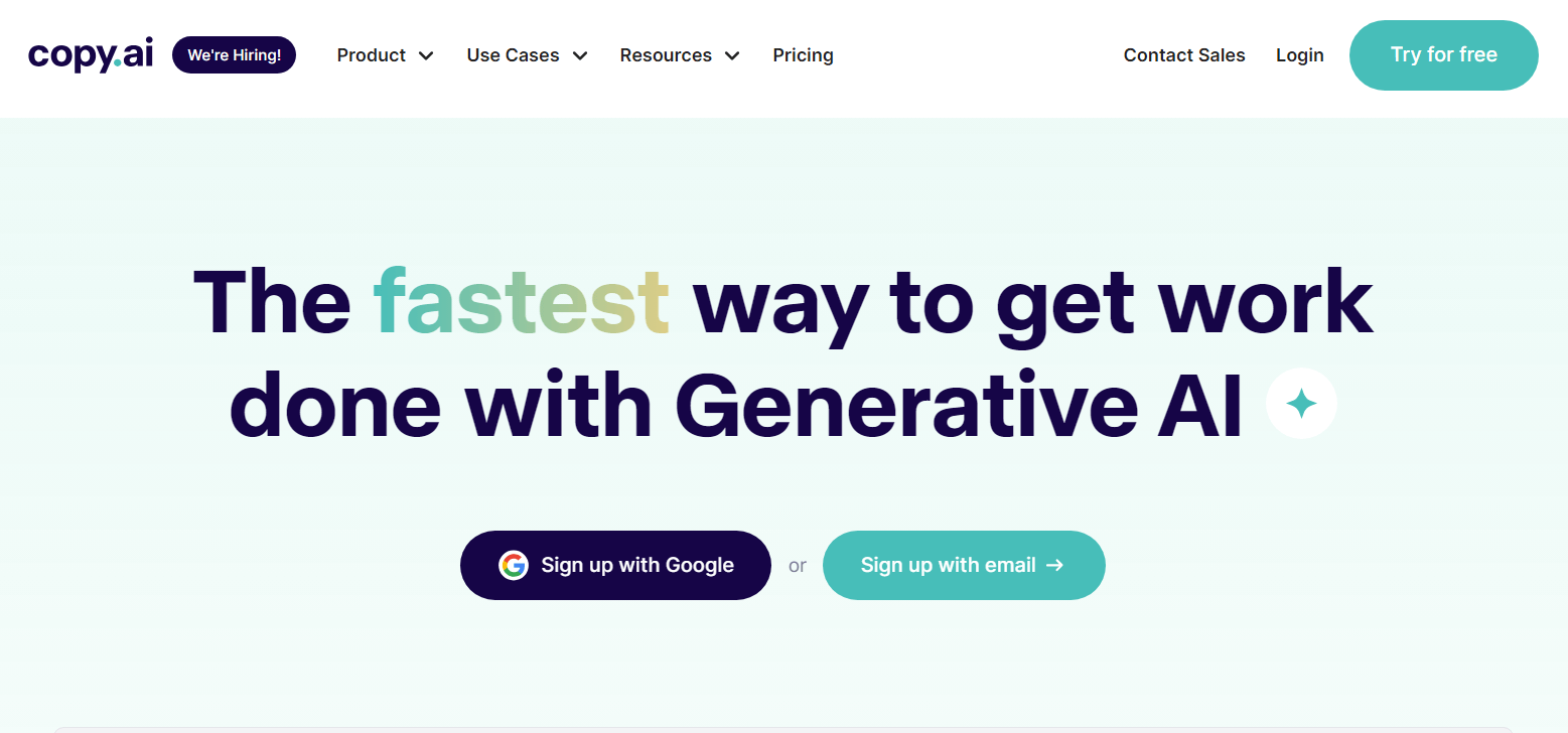 نوشتن مقاله با هوش مصنوعی به صورت رایگان - Copy Ai