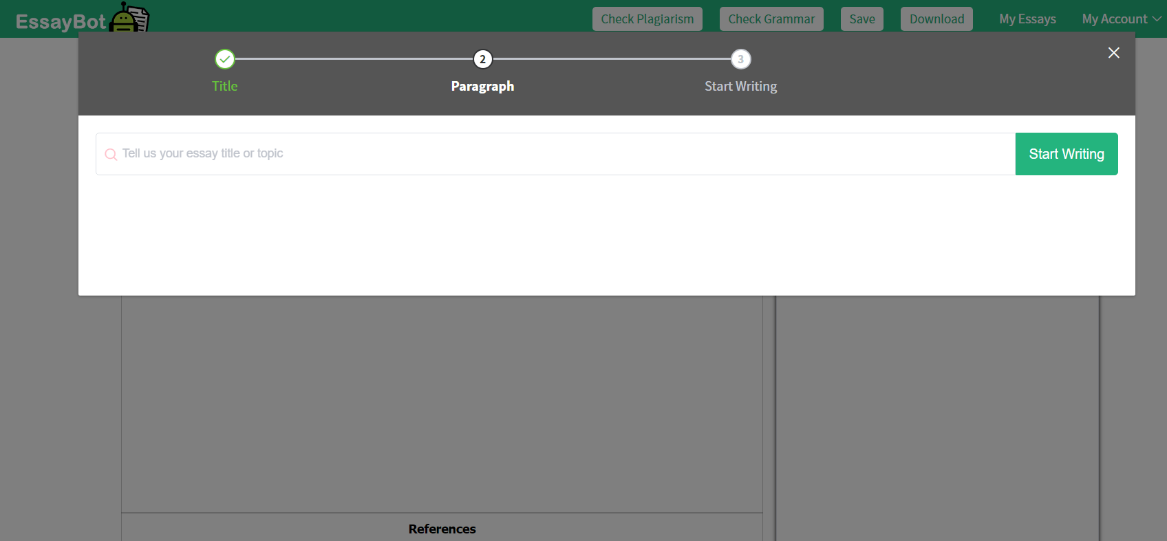 مقاله ای با هوش مصنوعی به صورت رایگان بنویسید - Essaybot