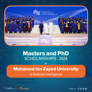 Mohamed Bin Zayed scholarships for Artificial Intelligent 2024
