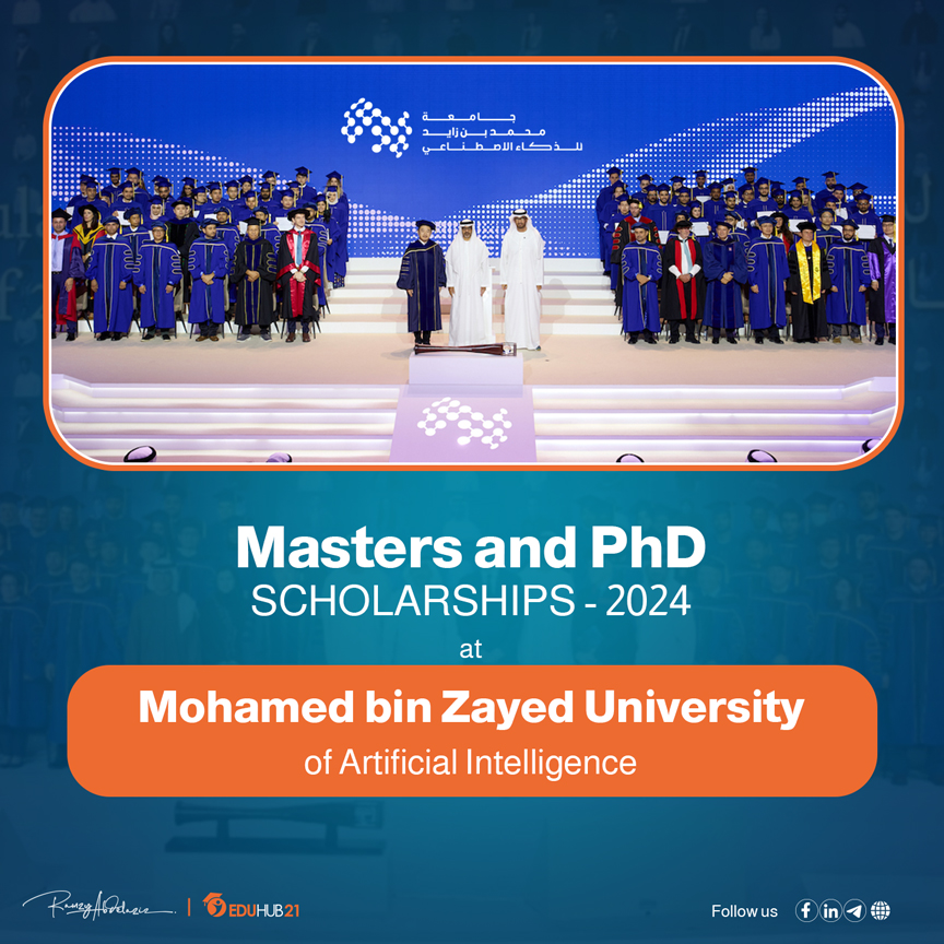 Mohamed Bin Zayed scholarships for Artificial Intelligent 2024 Eduhub21