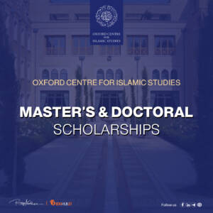 Oxford University Scholarship | Oxford Islamic Centre 2024