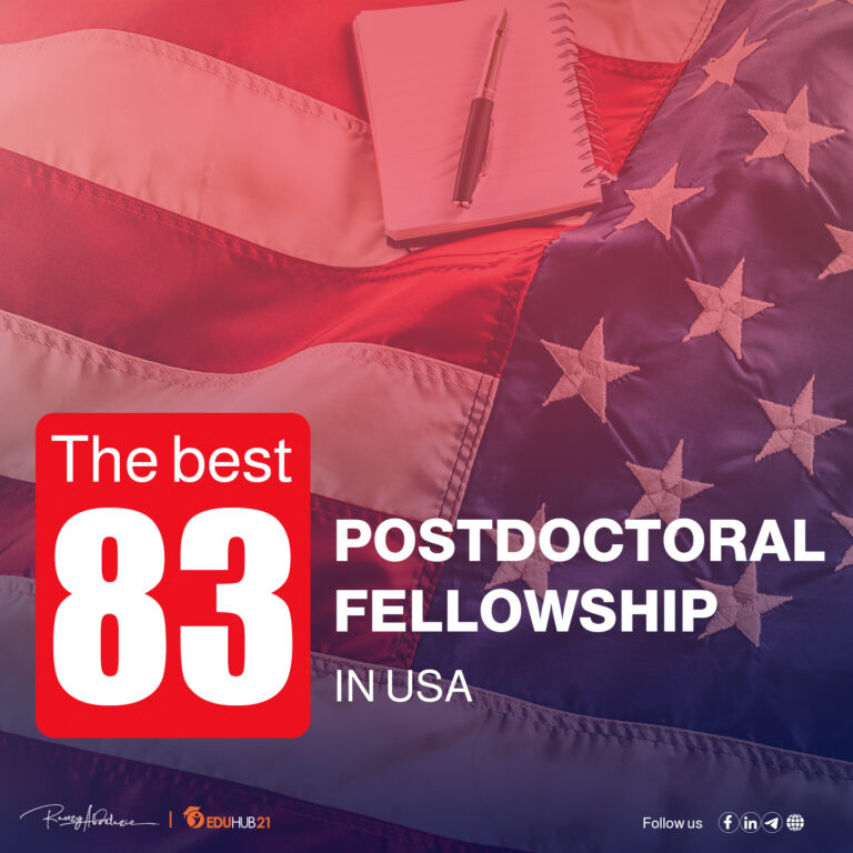 Post Doctoral Positions in USA | The best 83 Scholarships USA