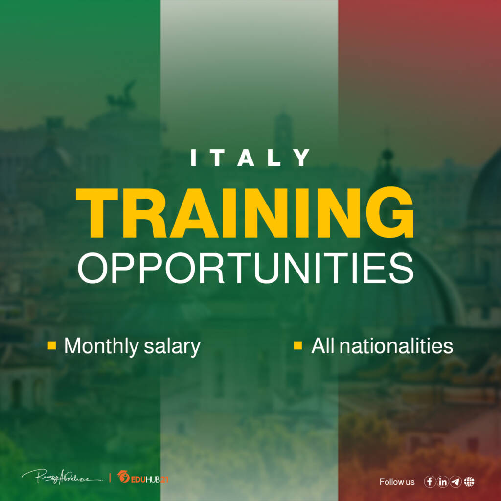 Internship in Italy 2024 Eduhub21