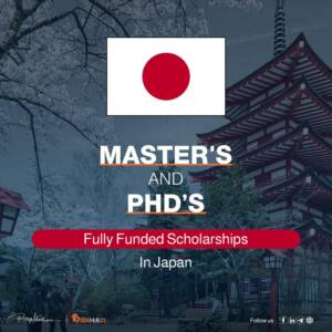 Scholarships in Japan 2024 | Master’s and PhD
