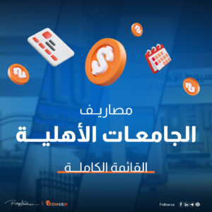 مصاريف الجامعات الأهلية والتنسيق الخاص بكل جامعة | أرخص من الخاصة