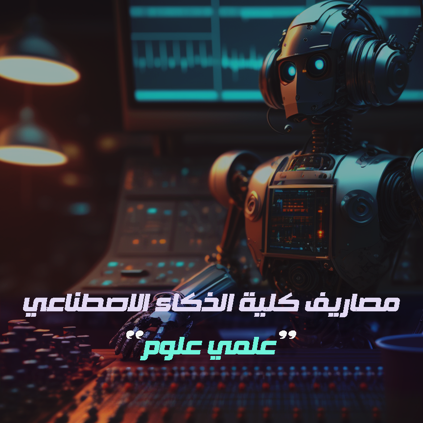 مصاريف كلية الذكاء الاصطناعي علمي علوم