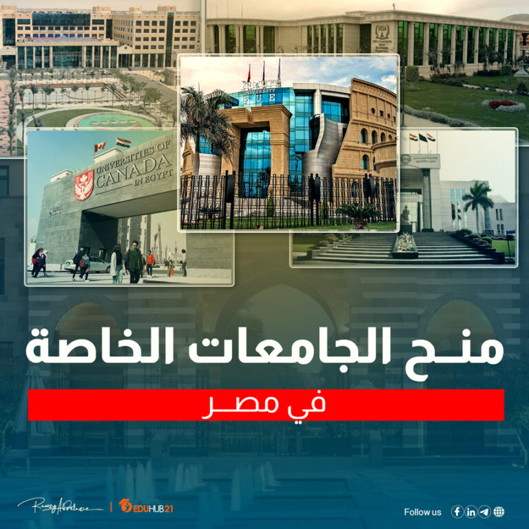 منح الجامعات الخاصة في مصر 2023