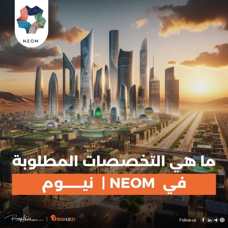 التخصصات المطلوبة في نيوم المملكة العربية السعودية 2026