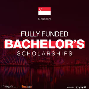 Scholarships in Singapore for Bachelor’s Degree 2024