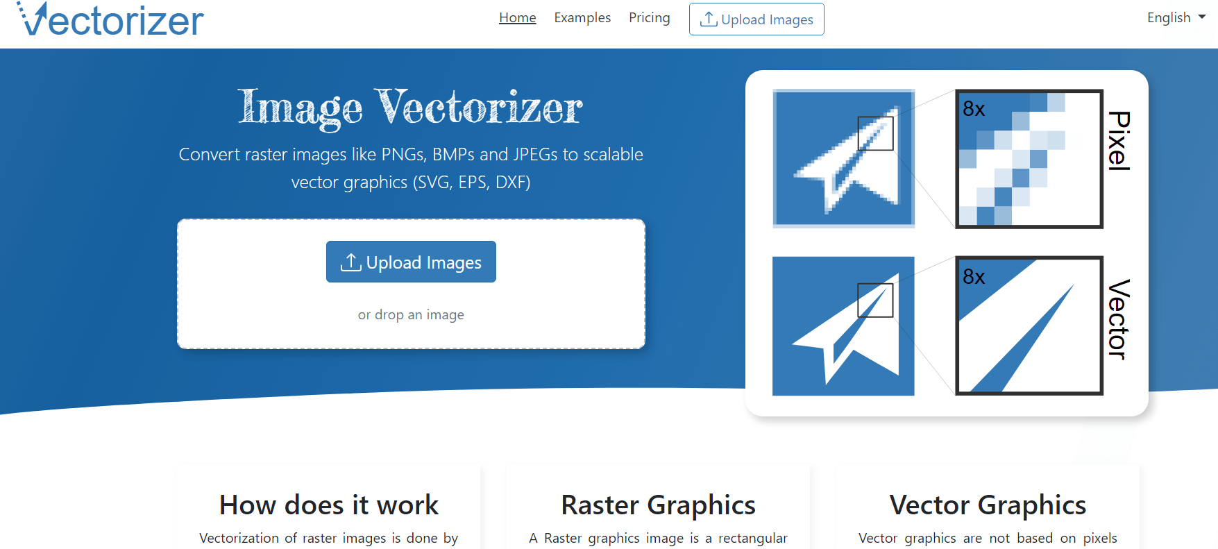 برنامج تحويل الصور بالذكاء الاصطناعي مجاني - Vectorizer