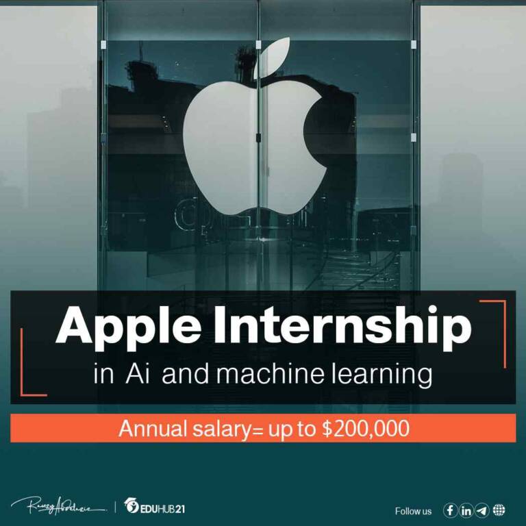Apple Internship ( AI & ML) Eduhub21