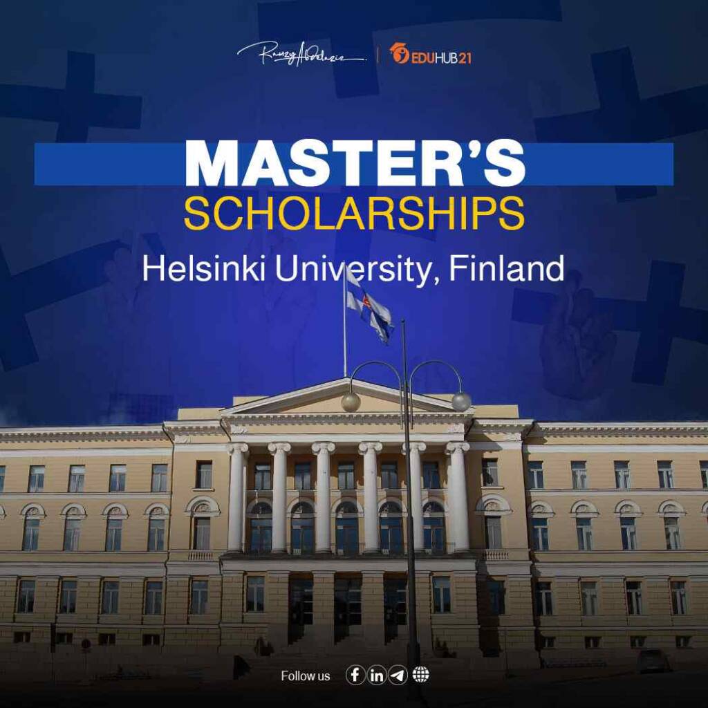 Study in Finland Fullyfunded Master's Scholarships at Top