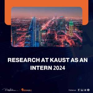 RESEARCH AT KAUST AS AN INTERN 2024