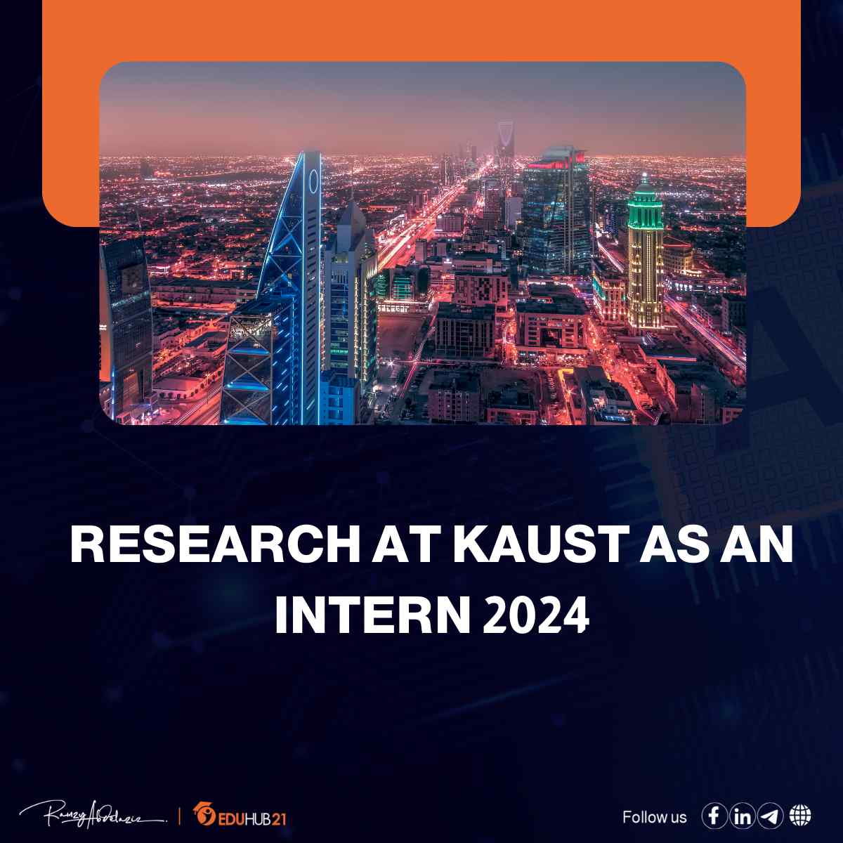 RESEARCH AT KAUST AS AN INTERN 2024 Eduhub21