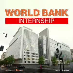 The World Bank Internship Program (BIP)2024