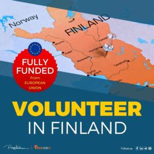 Volunteer with Salary in Finland 2024