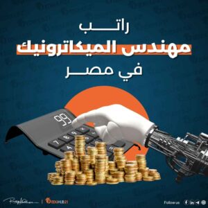 راتب مهندس الميكاترونيك في مصر