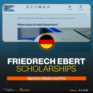 Scholarships in Germany | Friedrich Ebert Stiftung in Germany 2025
