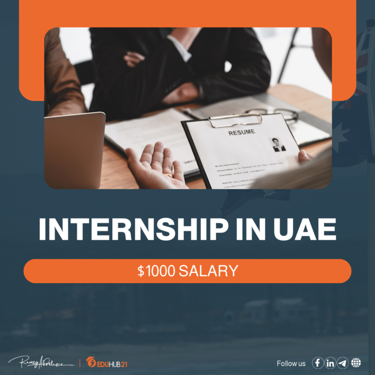 Internship in UAE