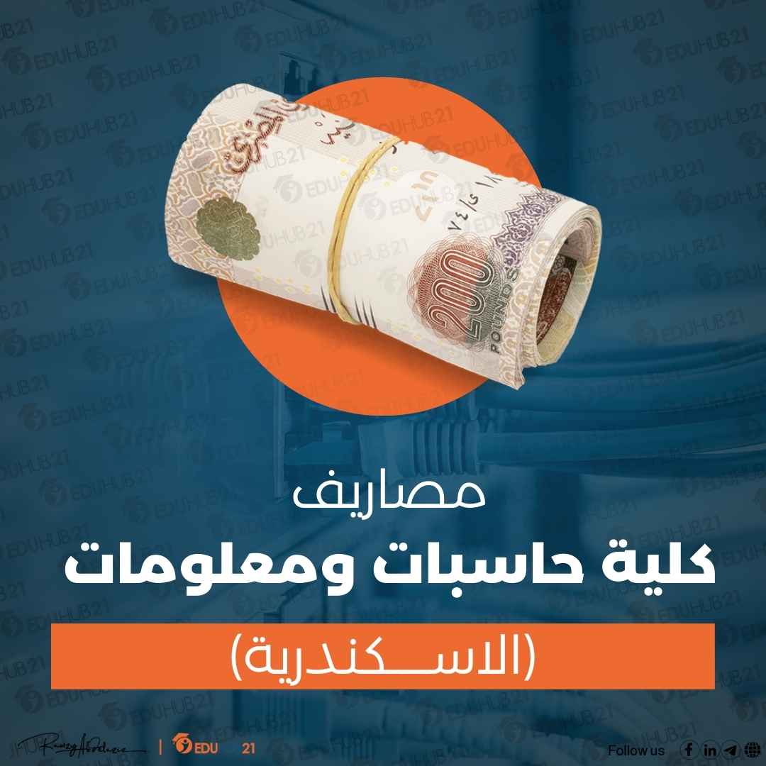 مصاريف كلية حاسبات ومعلومات إسكندرية