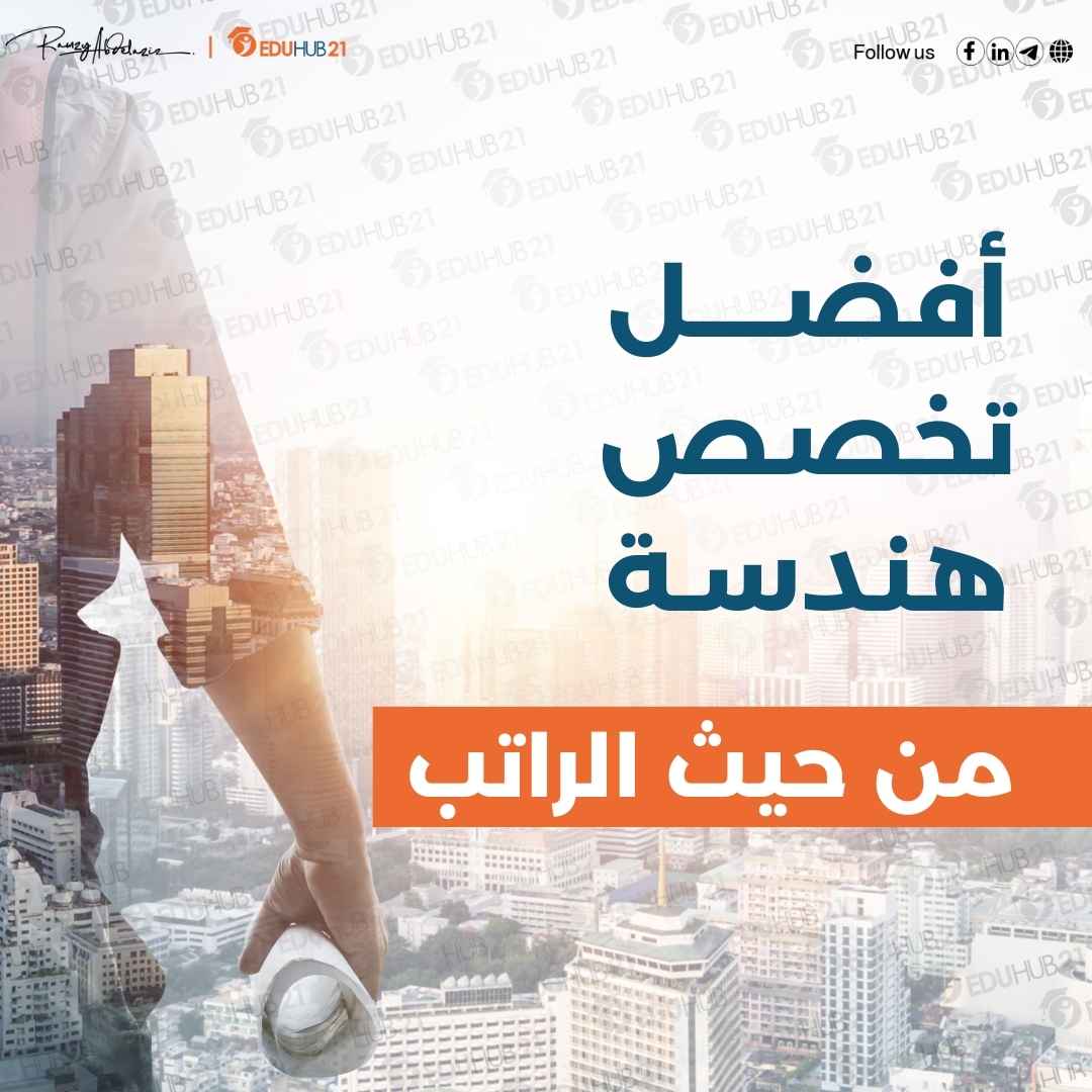 افضل تخصصات الهندسة من حيث الراتب في مصر