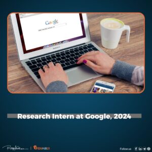 Research Intern at Google, 2024