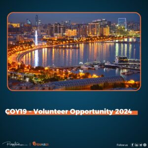 COY19 – Volunteer Opportunity 2024