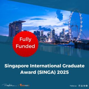 Singapore International Graduate Award (SINGA) 2025