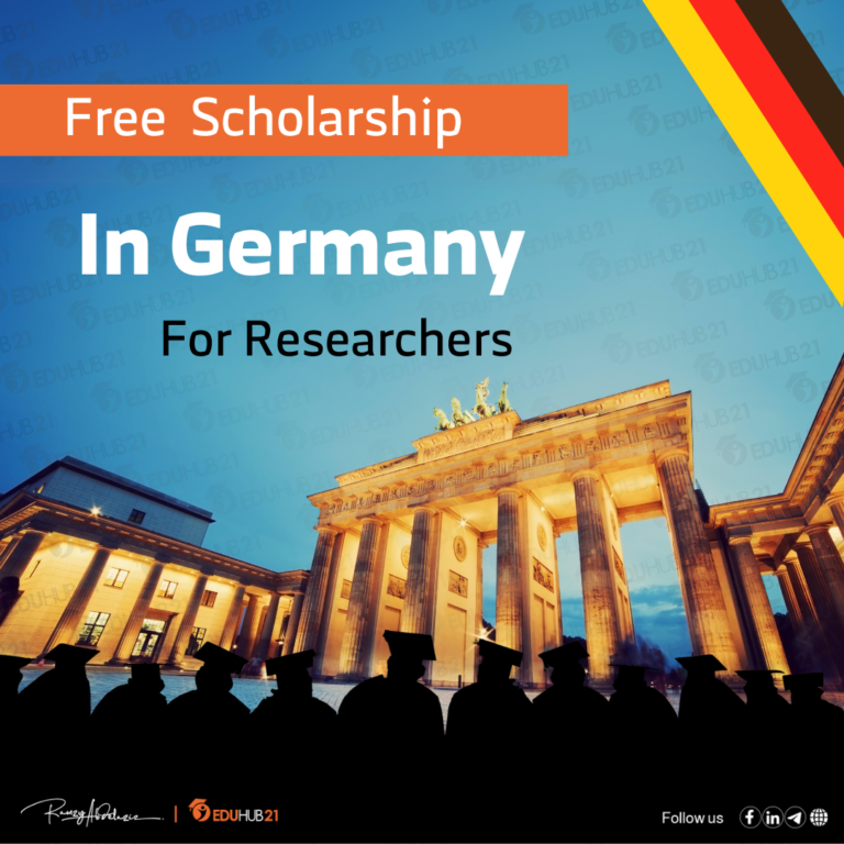 Free scholarship in Germany for researchers 2025