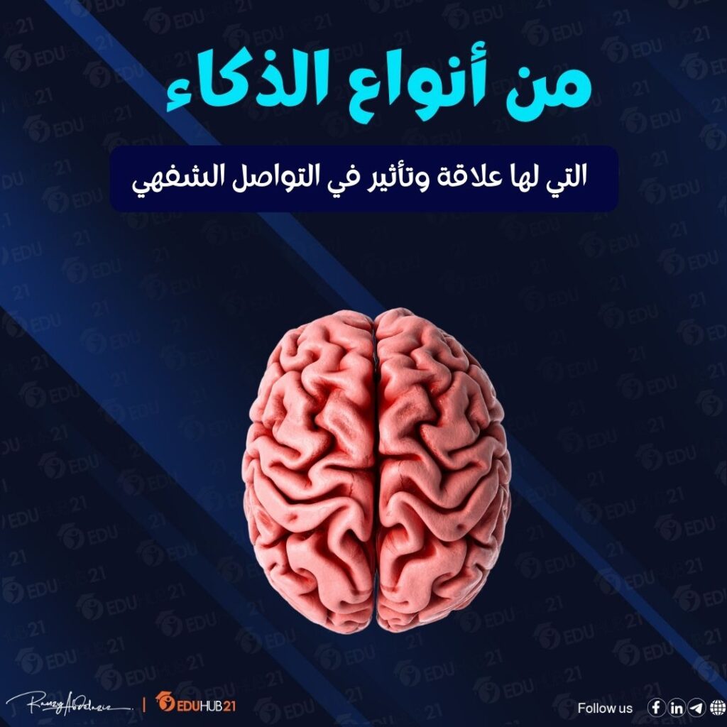 من أنواع الذكاء التي لها علاقة وتأثير في التواصل الشفهي