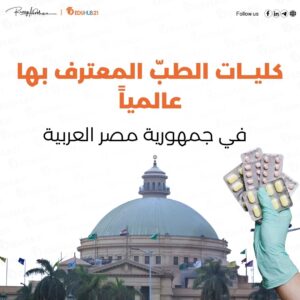 كليات الطب المعترف بها عالميا في مصر