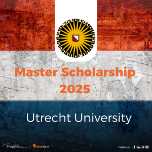 Master Scholarship |Utrecht University 2025