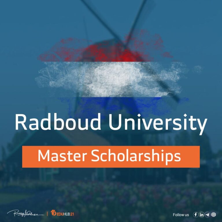 Master Scholarships Radboud University 2025(Fully Funded)