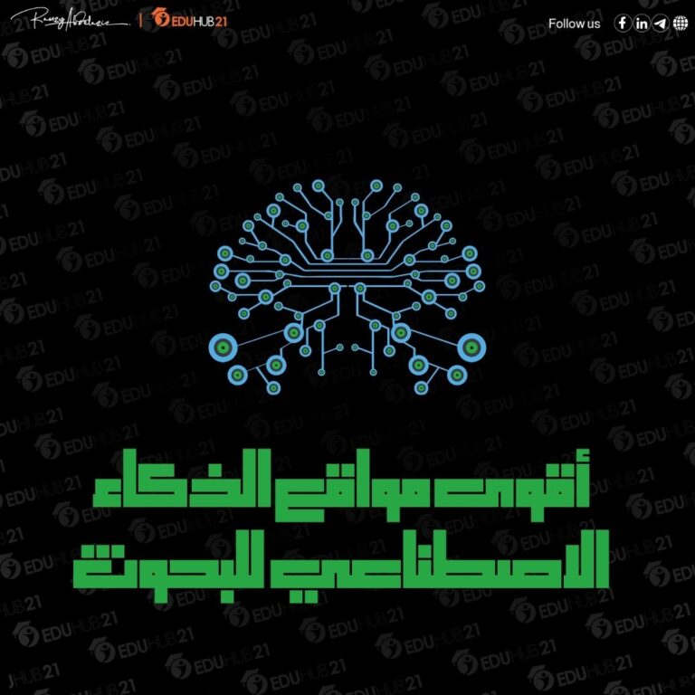 مواقع الذكاء الاصطناعي للبحوث