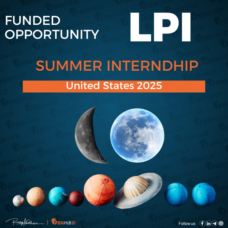 LPI Summer Internship in the United States 2025