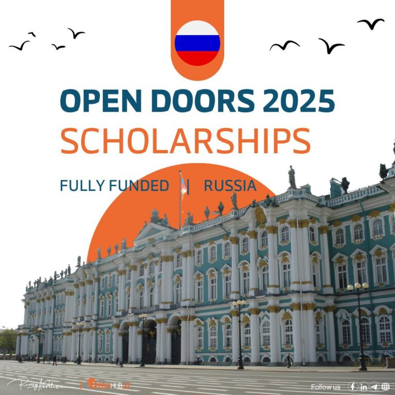 Open Doors Scholarships 2025 in Russia