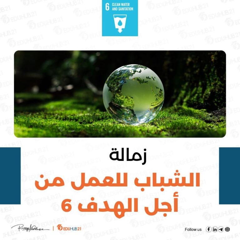 زمالة الشباب للعمل من أجل الهدف 6 فى أوربا 2025 | SDG6