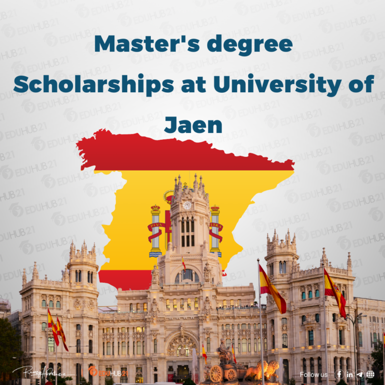 Master's Degree Scholarships at University of Jaén in Spain