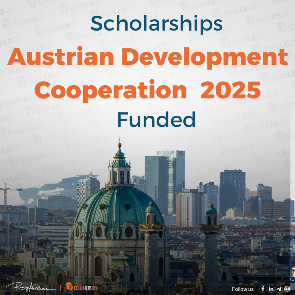 Austrian Development Cooperation Scholarship 2025 Eduhub21