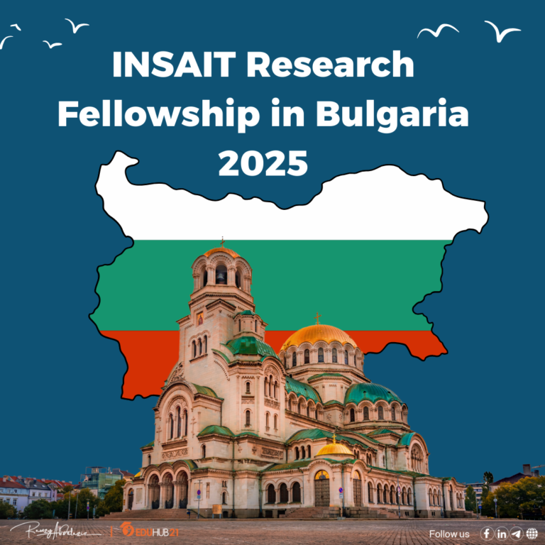 INSAIT Summer Research Fellowship in Bulgaria 2025