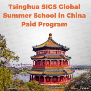 Tsinghua SIGS Summer School in China | Paid Program