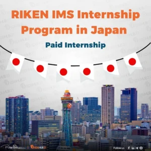 RIKEN IMS Internship Program 2025 in Japan | Fully Funded