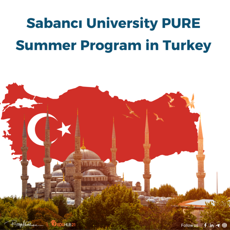 Sabancı University PURE Summer Program 2025 in Turkey