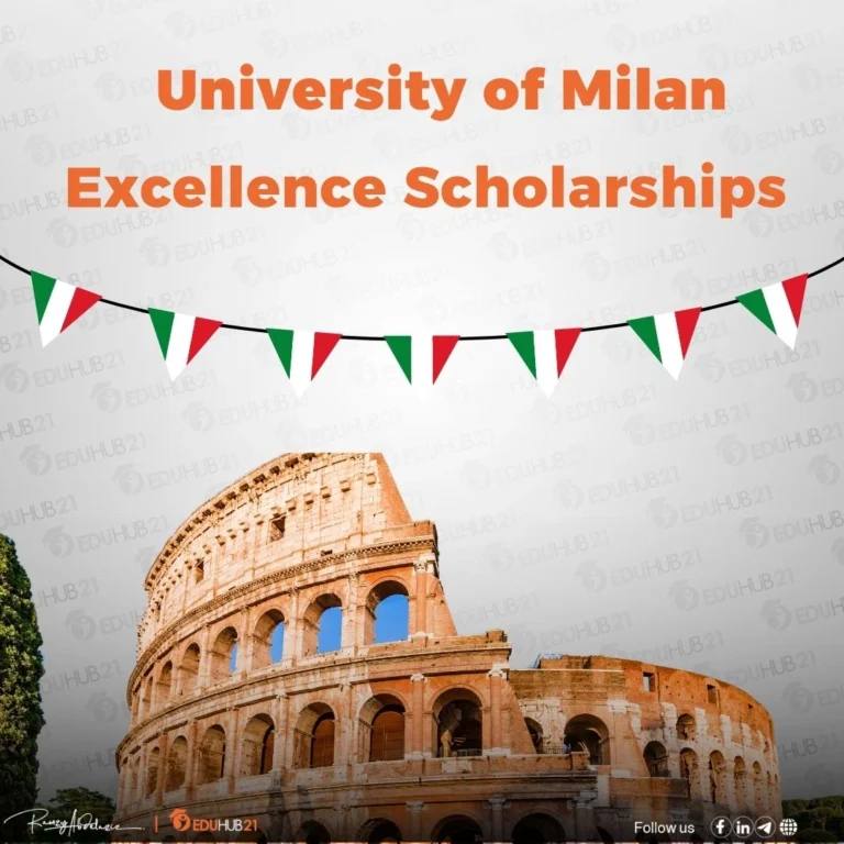 University of Milan - Excellence Scholarships 2025 | Fully Funded for Arab Students